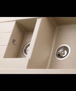 Kitchen sink MODENA 1,5B1D BEIGE MODENA 1,5B1D BEIGE- photo 3