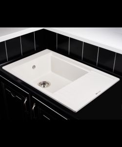 Kitchen sink MILA 1B1D WHITE MILA 1B1D WHITE- photo 2