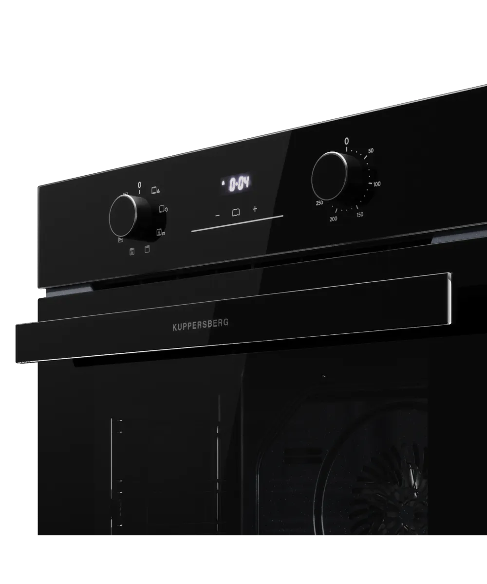 Electrical oven HO 608 Black Glass