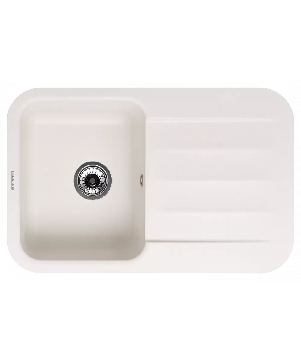 Kitchen sink LIRA 1B1D WHITE ALABASTER