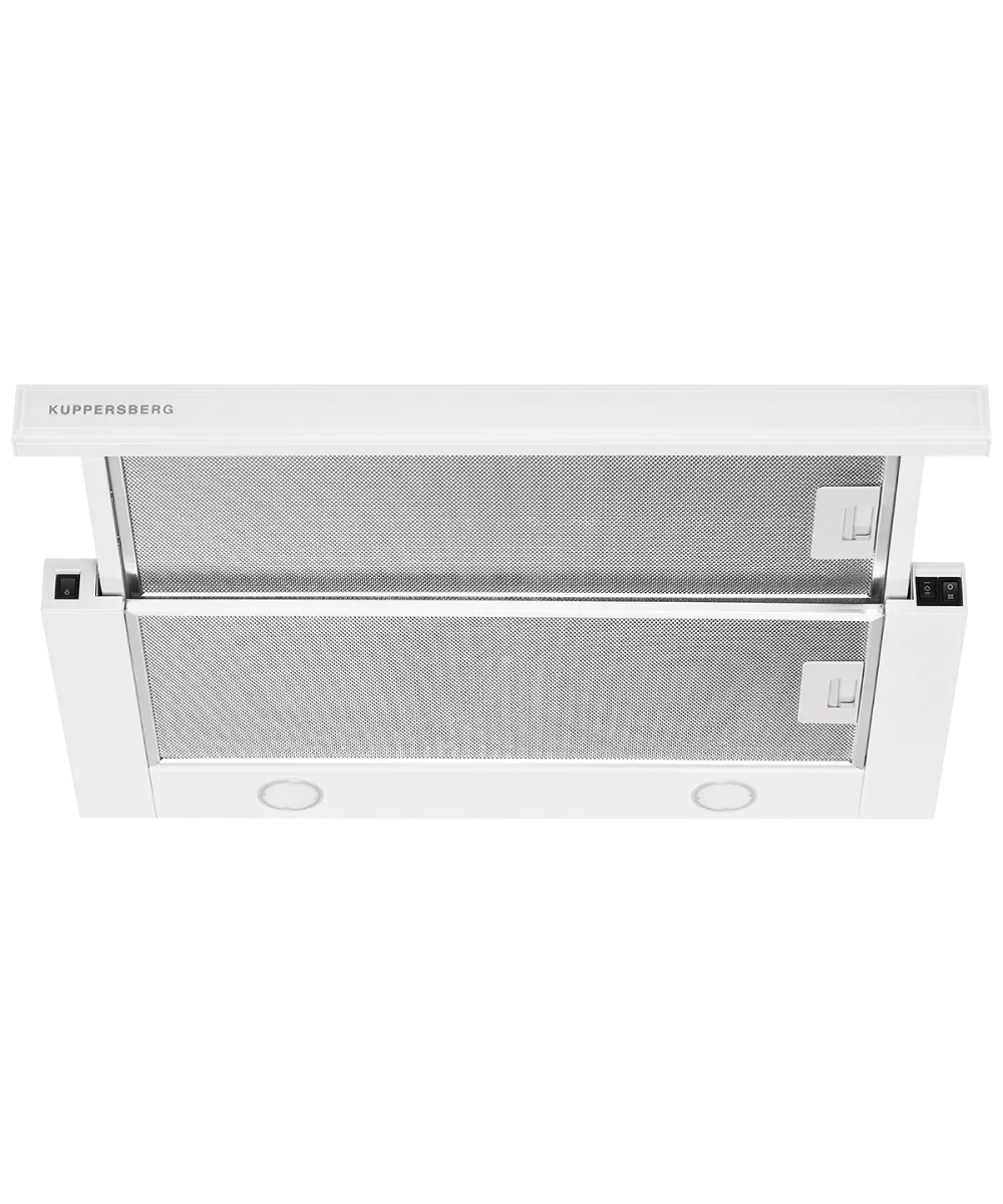 Телескопическая вытяжка встраиваемая SLIMTURBO 60 GW