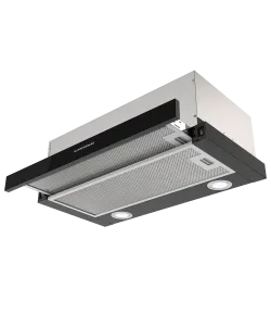 Телескопическая вытяжка встраиваемая SLIMHIT 60 BG