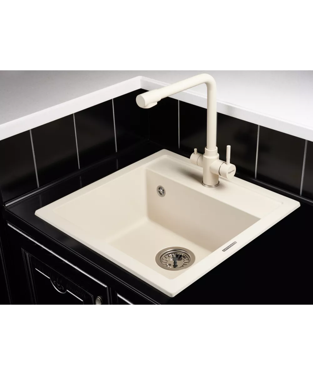 Mixer tap Geo KG2385CR ECRU