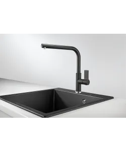 Mixer tap KYRTOS DEEP BLACK