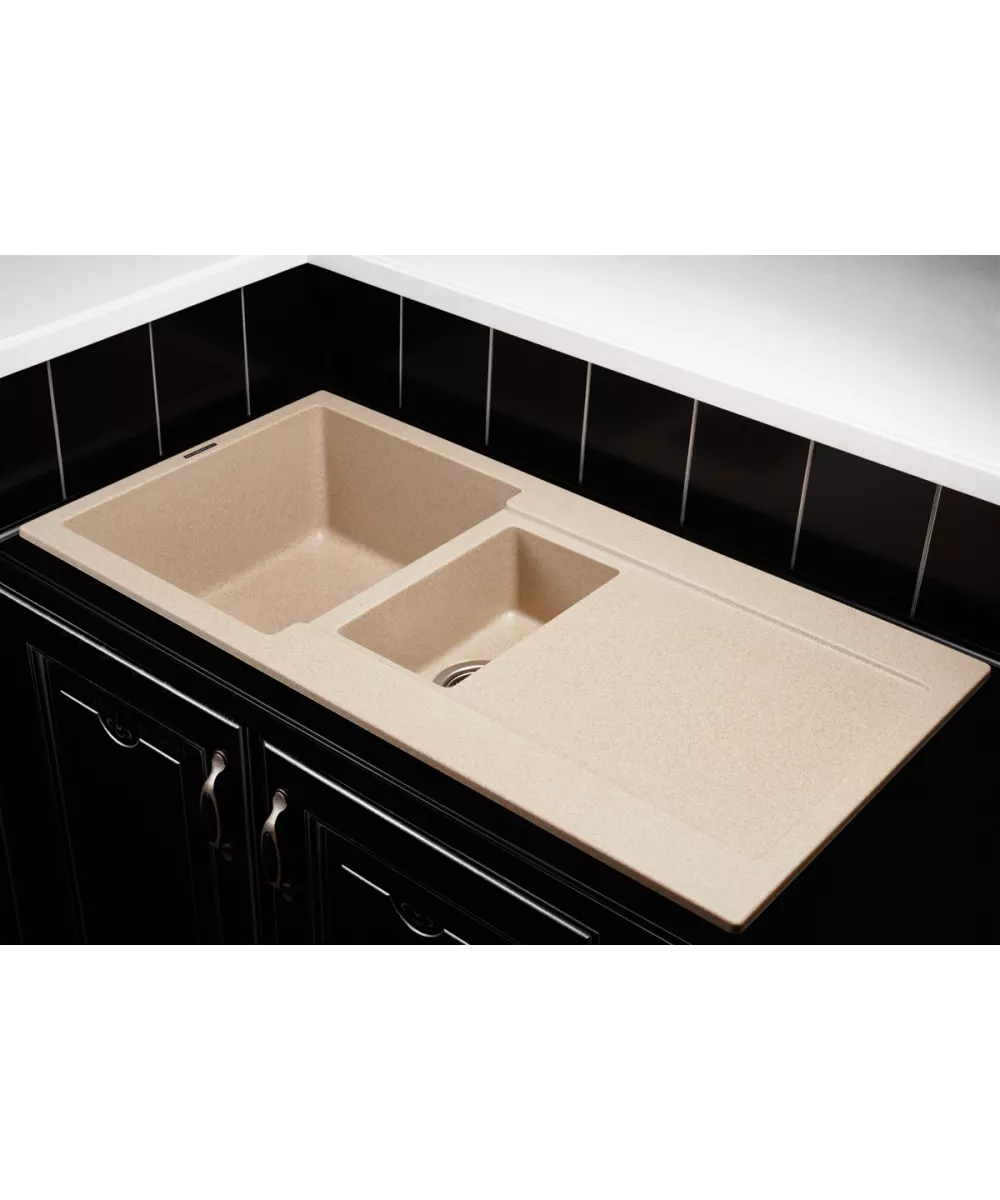 Kitchen sink MODENA 1,5B2D SAND