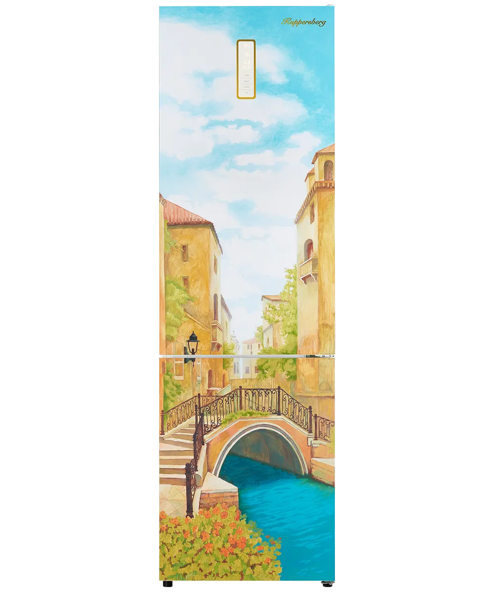 Freestanding refrigerator NFM 200 CG серия Венеция с розами