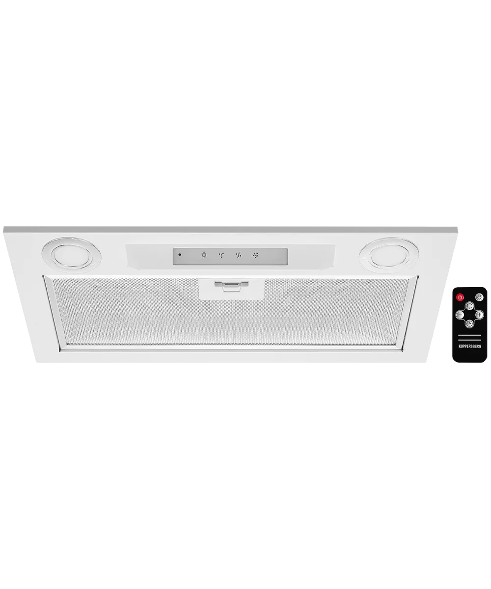 Built-in hood INLINEA 52 White