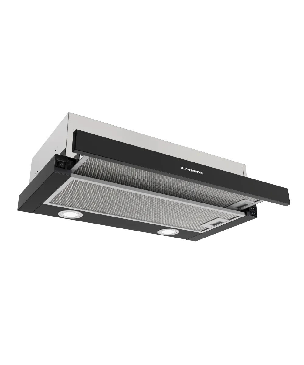 Телескопическая вытяжка встраиваемая SLIMDUAL 60 B