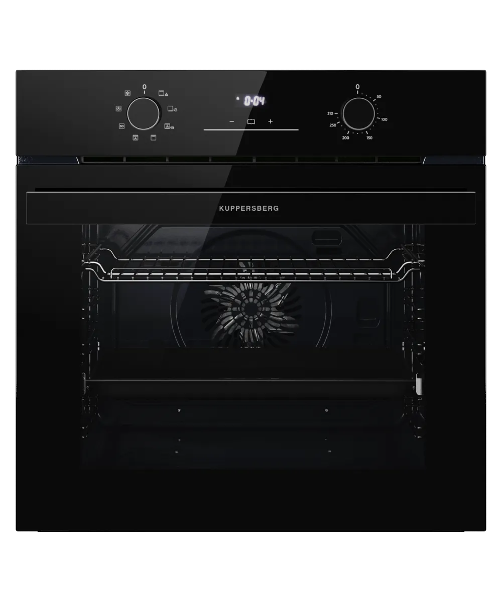 Electrical oven HO 608 Black Glass