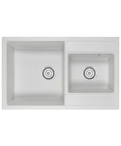 Kitchen sink MODENA 80 NL 1,5B WHITE